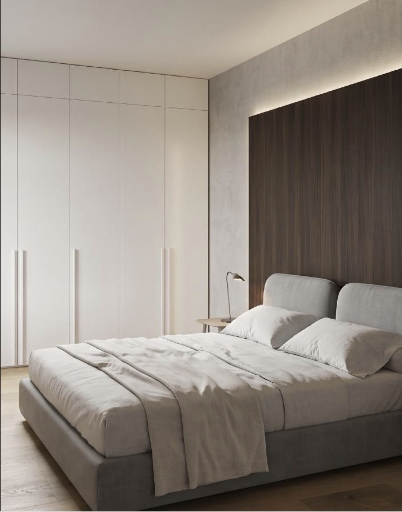 Rendering della camera da letto
